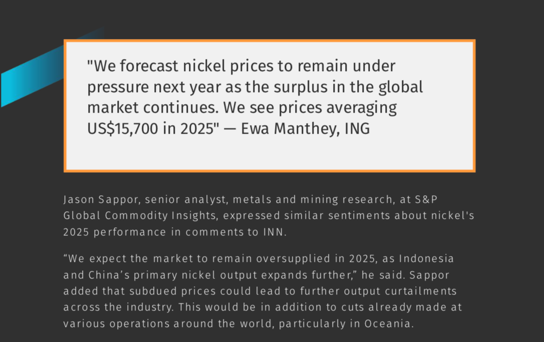 2025 Nickel Outlook