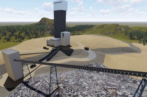 Tartisan Nickel Mining 3D Arial Image